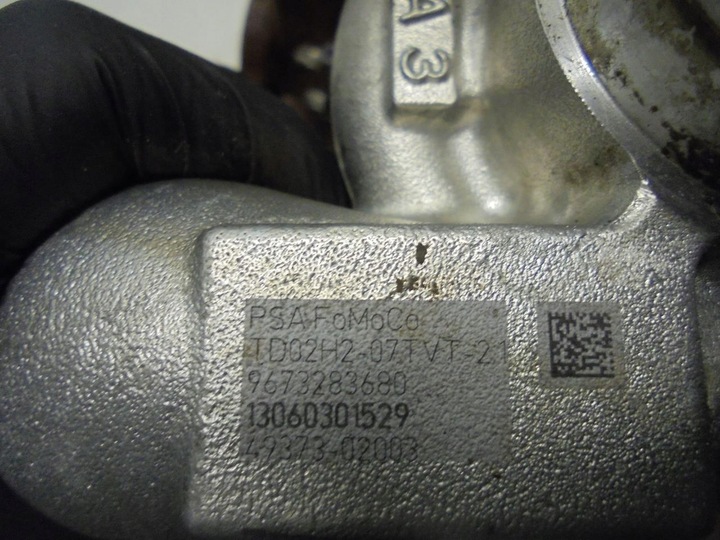 фото №7, Турбонагнітач турбіна peugeot 208 1.6 ehdi