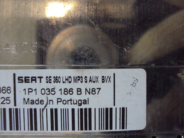 фото №5, Радио seat leon ii 1p0035186b