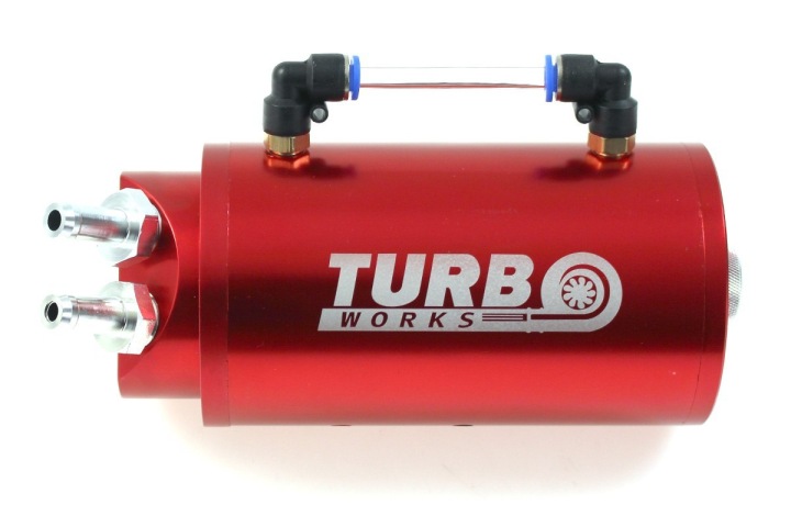 фото №9, Oil catch tank turboworks 10mm red тюнінг sport