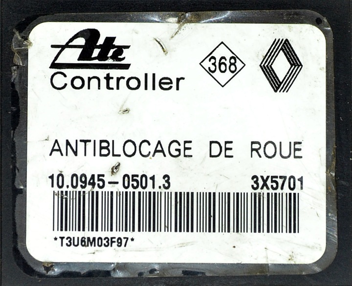 фото №6, Renault блок управления abs тормозная 10020300144 10094505013 7700832771e