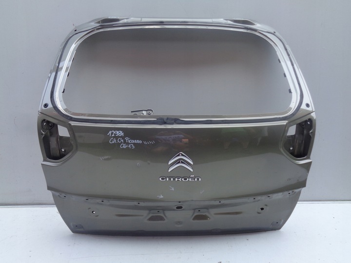 фото №1, Крышка задняя citroen c4 picasso 06-13 номер 12984