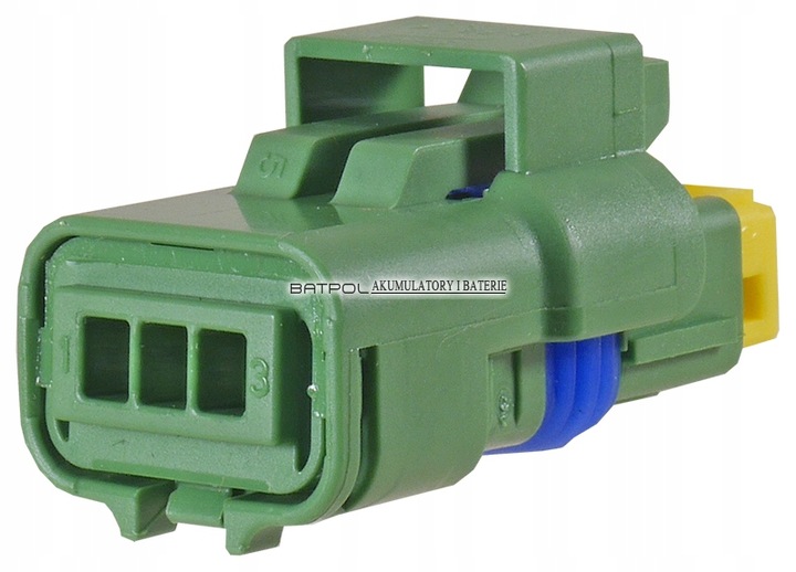 фото №2, Штекер соединитель 3 pin sicma peugeot citroen fiat zielo