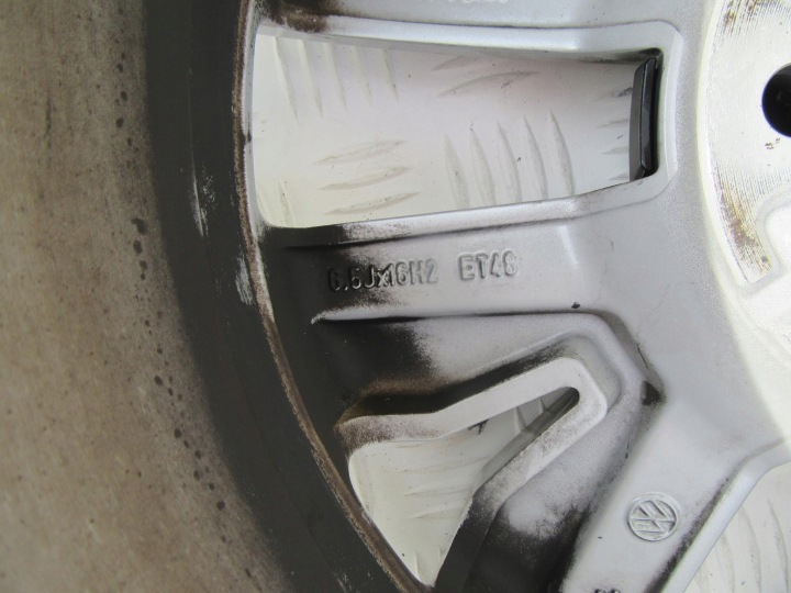 фото №11, Vw touran iii golf 5ta диски 6,5x16 et48 5x112