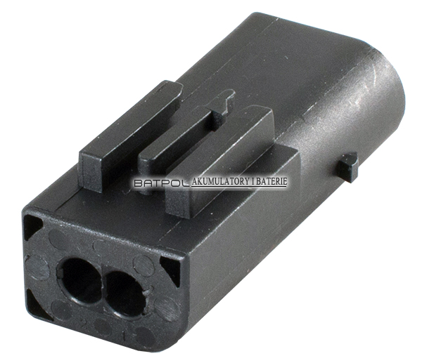 фото №2, Kostal 2pin slk 2,8 з'єднувач штекер mercedes чоловічий bok