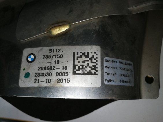 фото №5, Выхлоп глушитель наконечник правая левая bmw 7 g11 g12