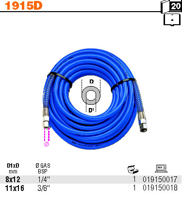 Оплетка под давлением 8x12 BETA 1915D