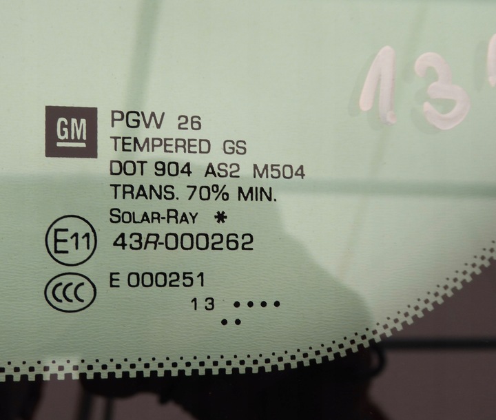 фото №2, Скло скло лівий перед 2013 opel zafira c