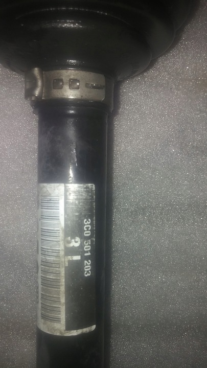 фото №3, Полуось -зад audi tt 8j 3,2 v6 полный привод правая/левая