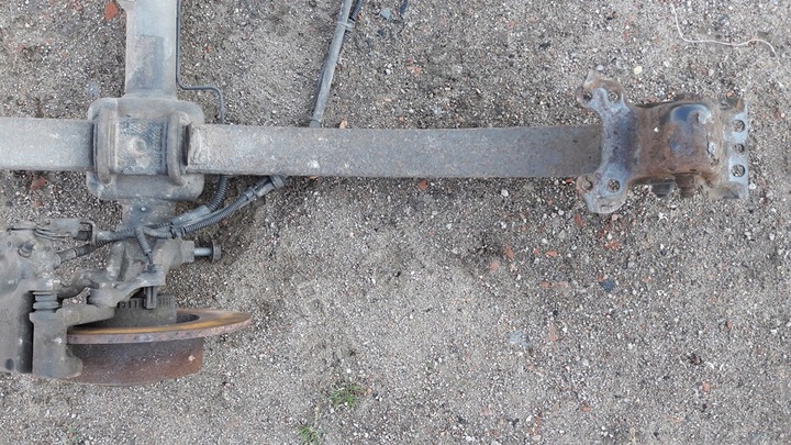 фото №8, Задняя ось renault master movano 98-09 pod abs r16