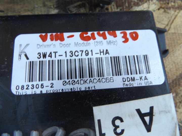 фото №3, Комп'ютер двигуна lincoln ls 3.9 2006r