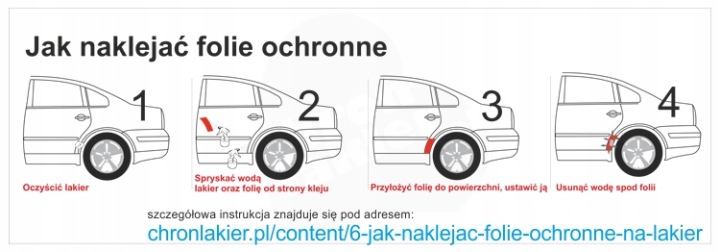 фото №6, Naklejka/folia защитная крыло alfa romeo 159 зад