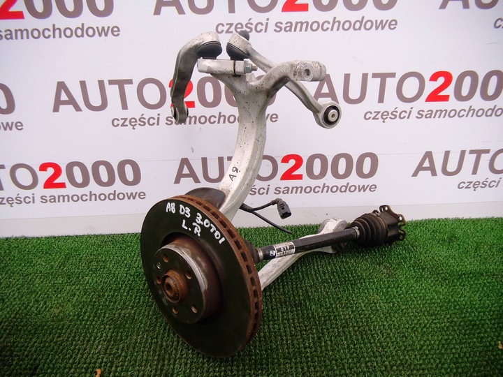 фото №1, Audi a8 d3 3.0 tdi 4e0 поворотна опора ступиця ліва перед