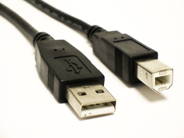 Кабель USB 2.0 USB A(m) USB B(m), 1.5 м, серый - купить кабель для принтера, МФУ