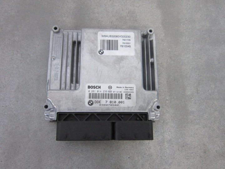 BMW E87 E90 2,0d N47 Computer Bedienteil DES MOTORS 7810001