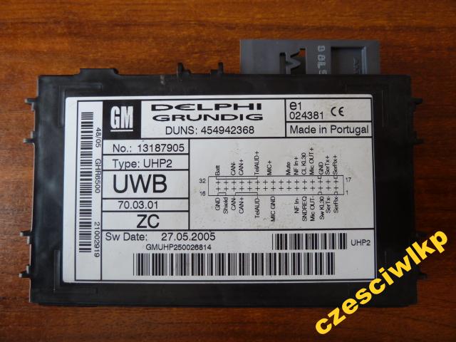 Module UWB OPEL VECTRA C SIGNUM @ CZESCI