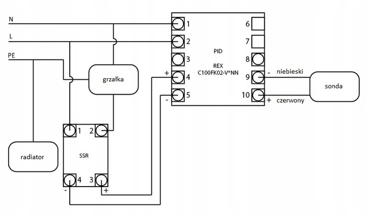 Rex c100fk02 v an инструкция на русском схема подключения