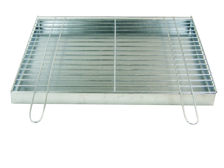 Rošt pro stavbu grilu 60x50 cm 4 mm popelník