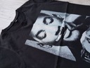 Zdjęcie oferty: BLUZKA DAMSKA T-SHIRT Czarny WILL SMITH Wąsy 36 S