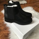 Zdjęcie oferty: STEVE MADDEN czarne buty Chelsea botki Skórzane