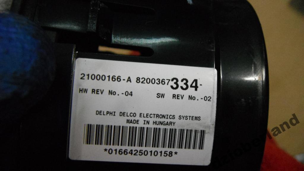 фото №3, Renault espace 4 iv панель клімат-контроль 8200367334