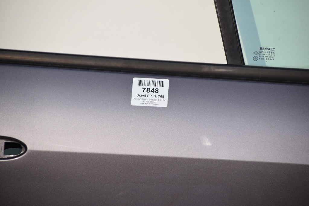 фото №8, Двері перед передні правий праве scenic ii 2 tec68