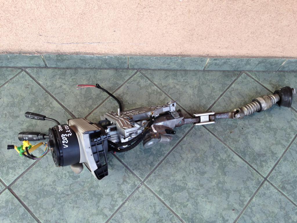 фото №1, Mercedes w203 c-klasa колонка переключатель