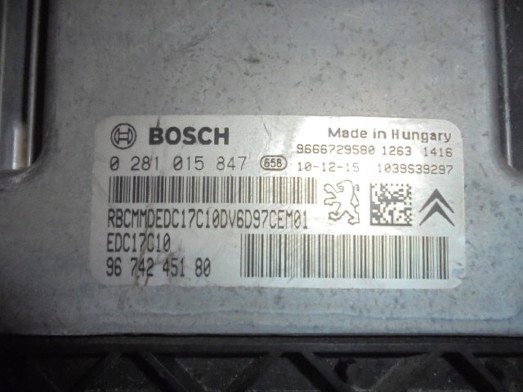 фото №2, Citroen c3 ii 1.6 ehdi набор стартовый 9674245180