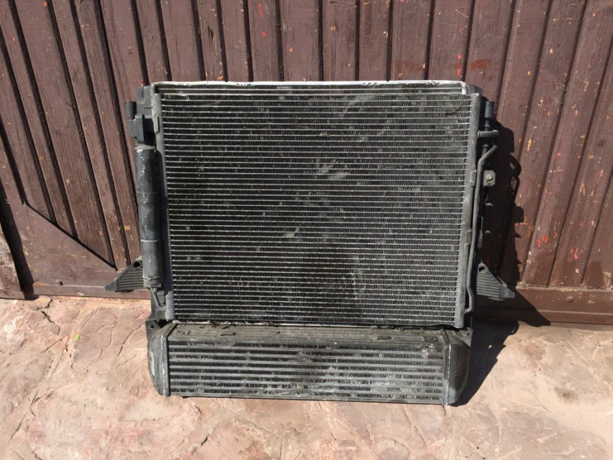 фото №2, Range rover sport 08 комплект радиатор pas 2.7 td