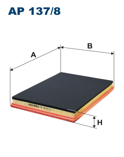 Фільтр повітря filtron ap137/8 renault mascott Ціна