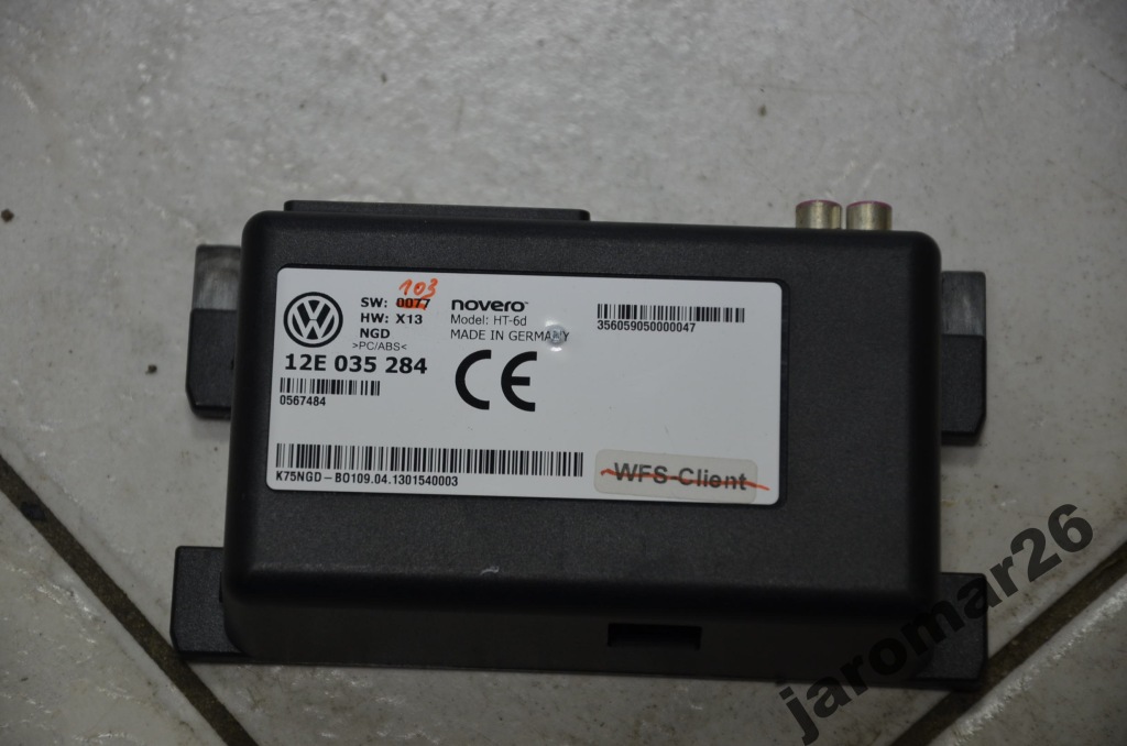 фото №1, Vw up модуль послуг online 12e035284