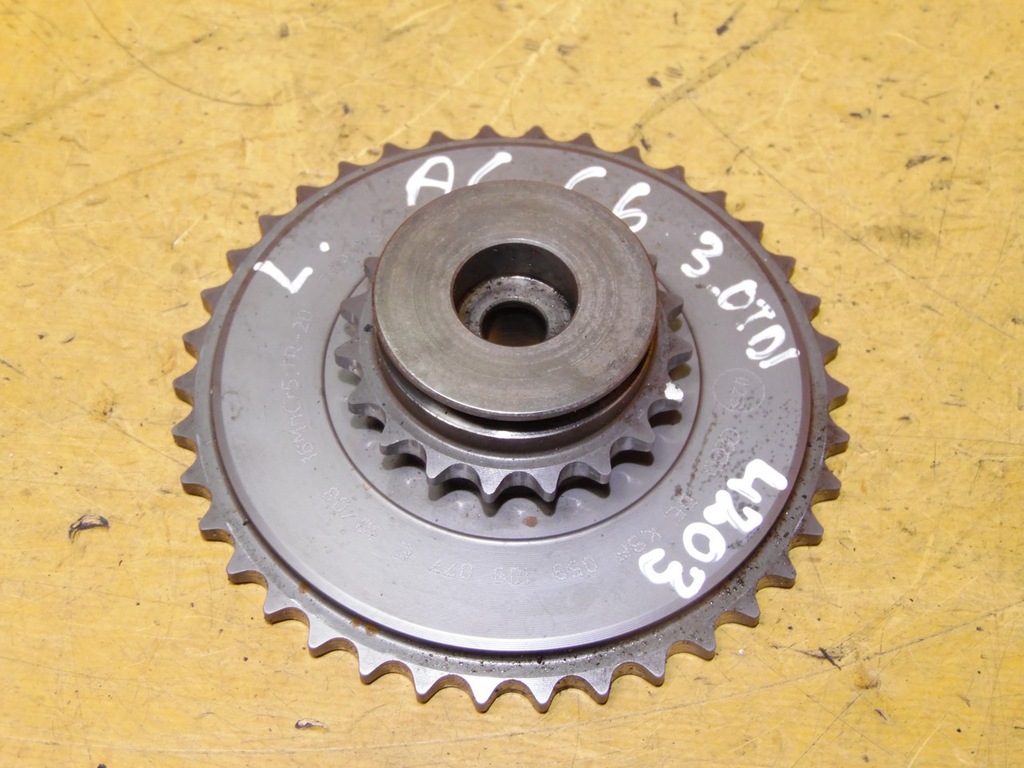 фото №1, Колесо зубчасте розподільного валу a6 c6 fl 3.0tdi 08r 059109077