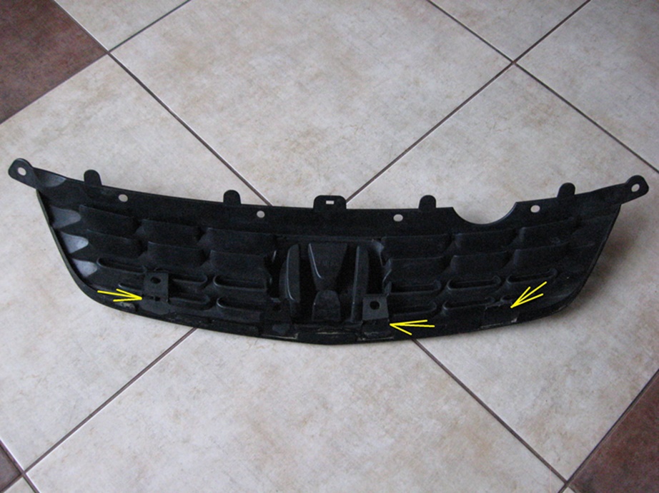 фото №2, Решётка радиатора --- honda civic vii - lift !!!