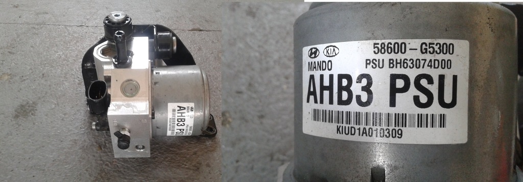 фото №1, Kia niro 2016 2017 насос тормозная abs 58600-g5300