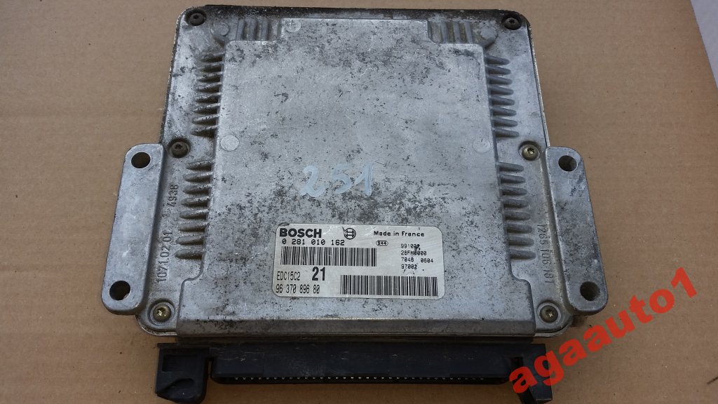 фото №1, Блок управления citroen xsara 0281010162