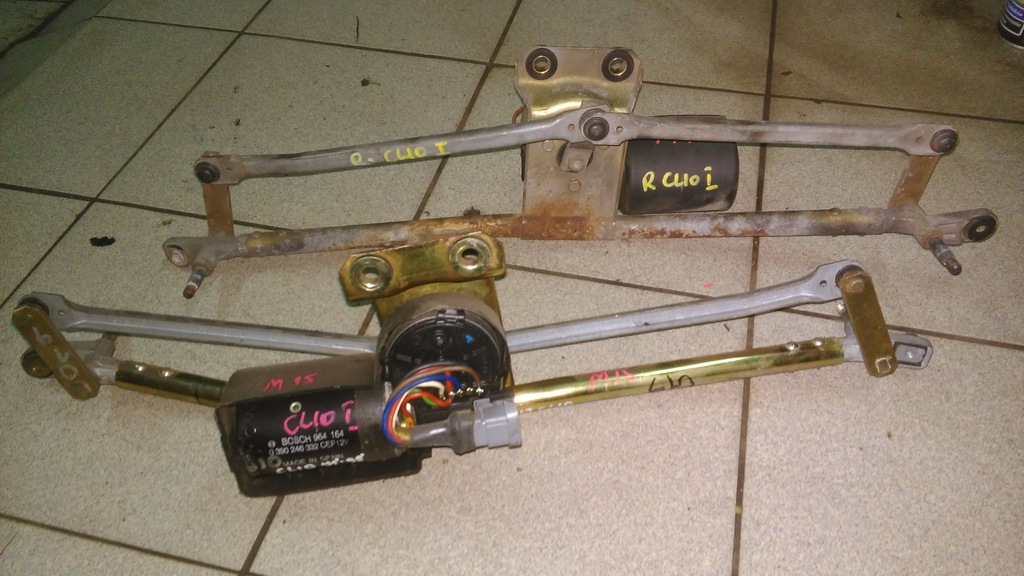 фото №1, Механизм дворник моторчик renault clio 1