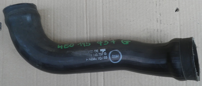 фото №1, Audi a8 d3 wąż інтеркулер 4e0145737g