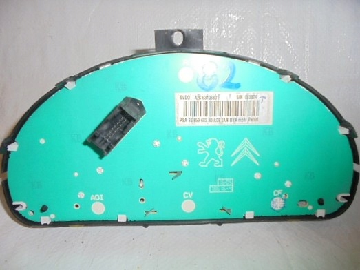 фото №3, Peugeot 1007 лічильник прилади 9655960380 anglia