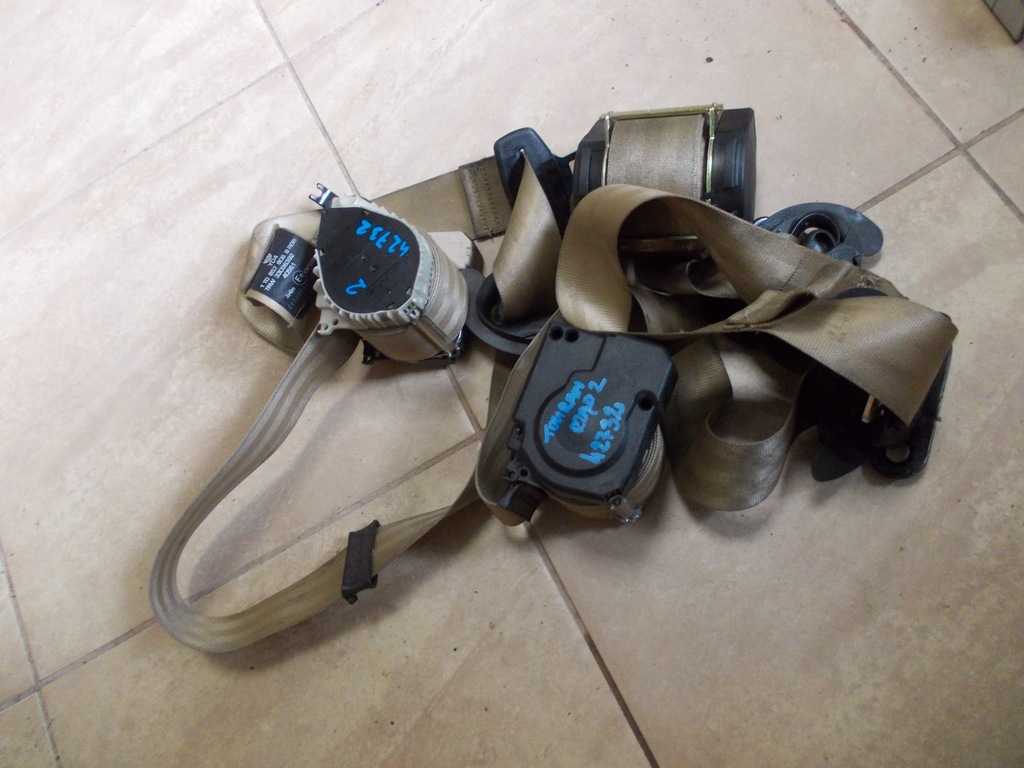 фото №1, Натягувач поперечина pas vw touran '03-06 2 ряд komplet#