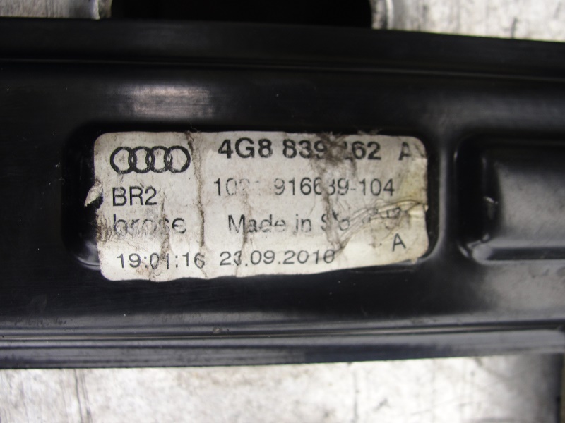 фото №3, Механизм окон правый задний 4g8839462a audi a7 4g8