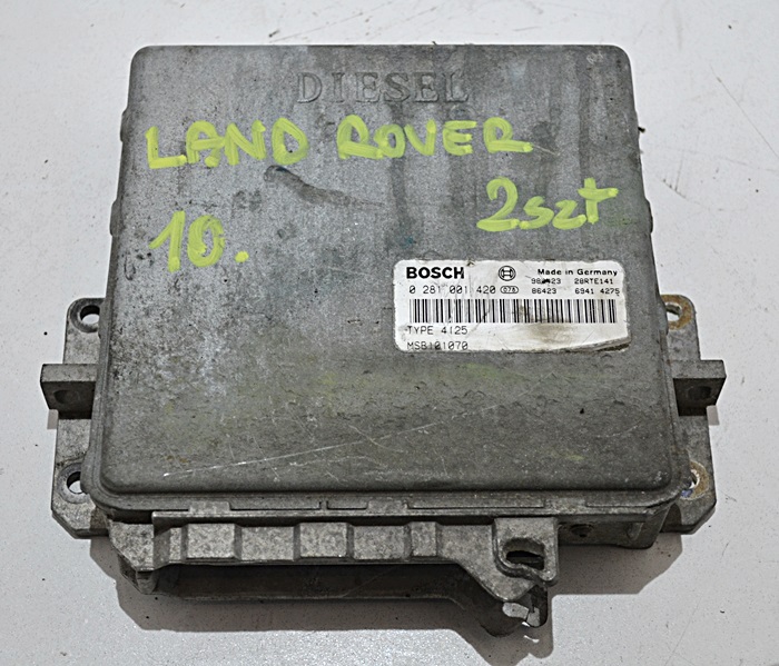 фото №1, Land rover бортовой компьютер 0281001420 msb101070