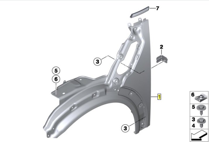 фото №4, Kpl. перед mini countryman r60 jcw