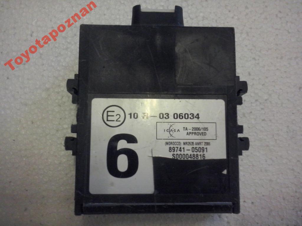 фото №1, Avensis t27 реле модуль 89741-05091