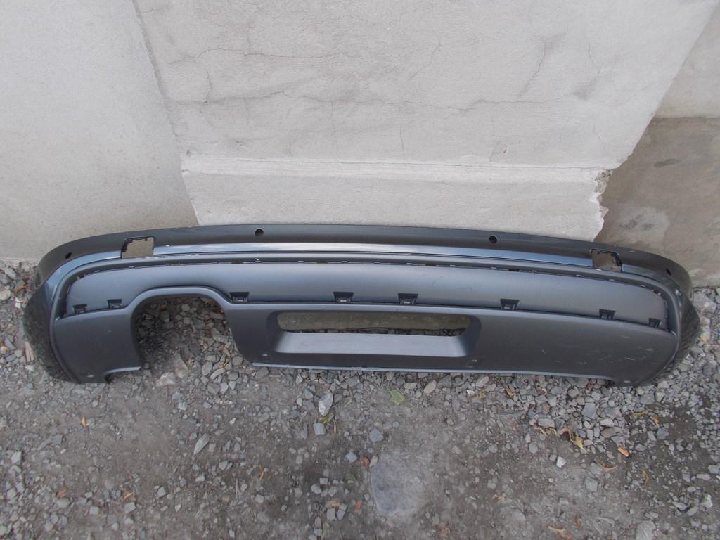 Купить Спойлер накладка бампера задняя audi q3 8u0 s line