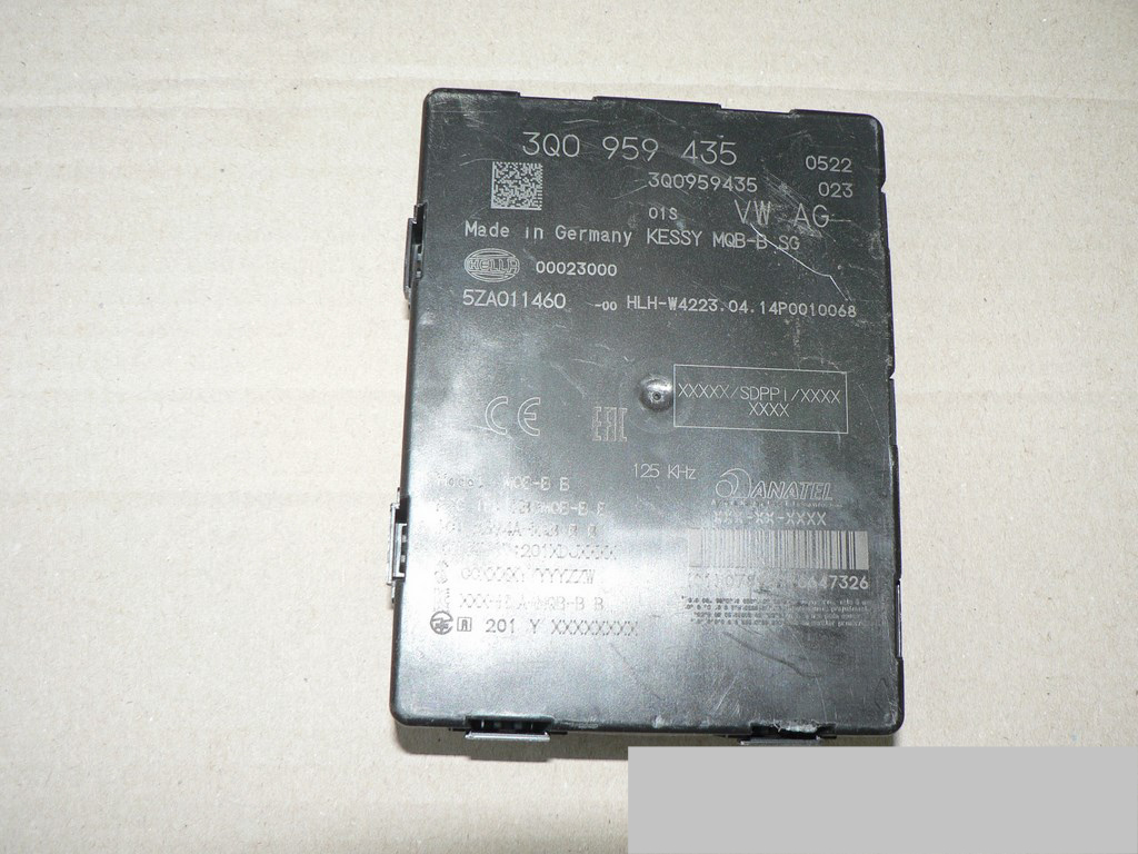 фото №1, Dw passat b8 блок керування kessy 3q0959435f 3q0959435e