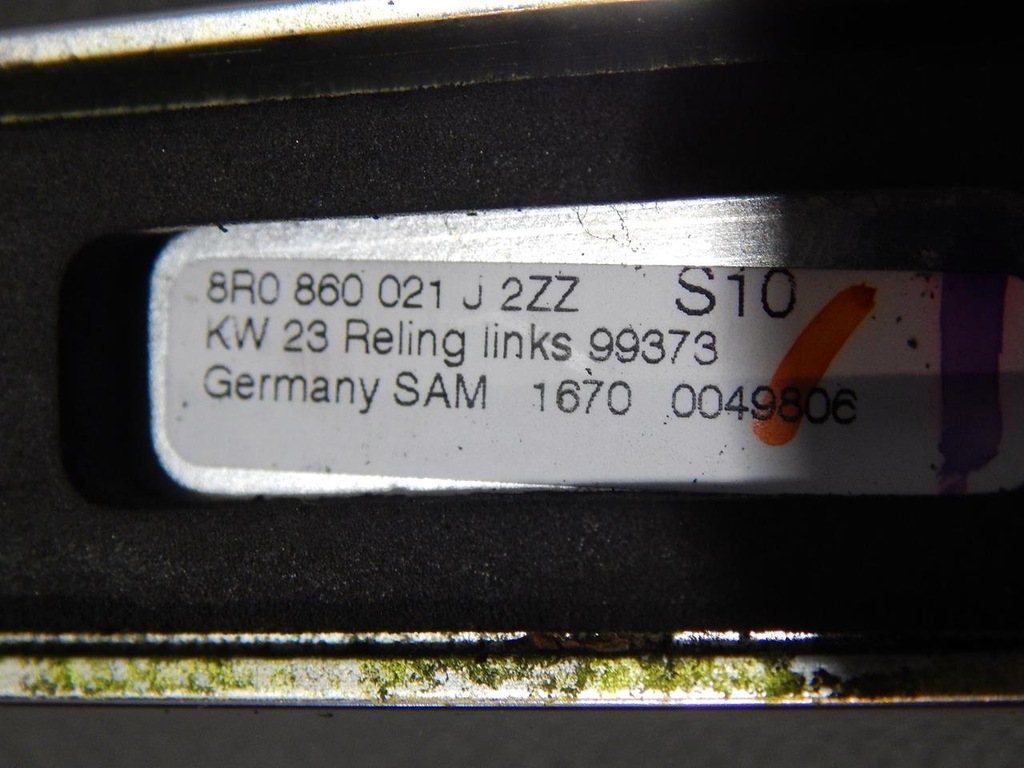 фото №5, Audi q5 8r рейлинги хром 8r0860021j 8r0860022j