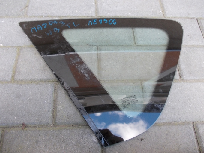 фото №1, Скло трикутник mazda 3 hb 2004 rok задня лівий #