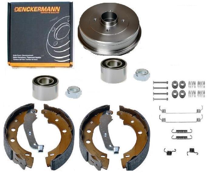 фото №1, Тормозные барабаны тормозные колодки подшипник renault kangoo i 203mm