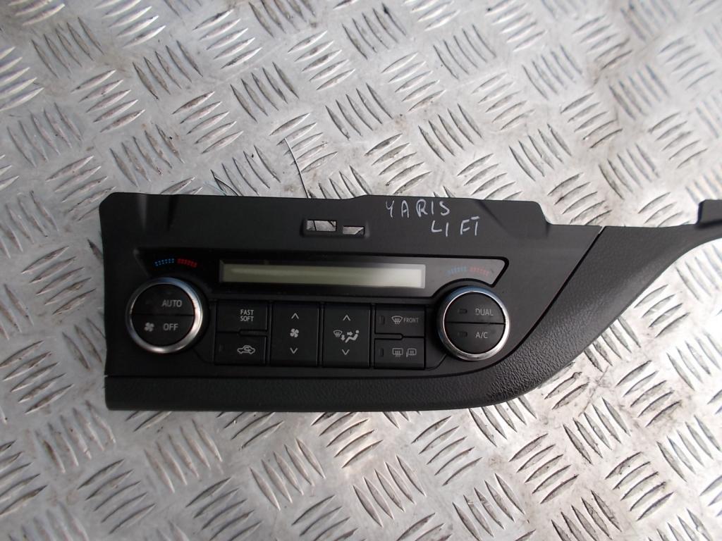 фото №1, Toyota auris ii панель переключатель кондиционера 13r