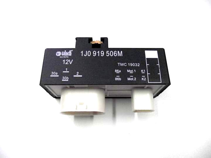 фото №1, Блок управления вентиляторов 1j0919506m vw skoda seat