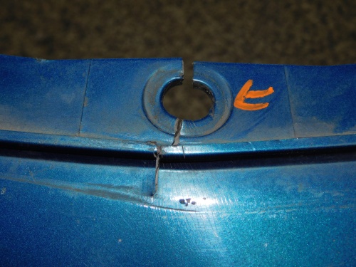 фото №6, Nissan primera p11 lift бампер передній перед